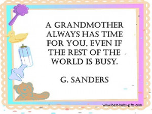 ... Has Time For You. Even If The Rest Of The World Is Busy. - G. Sanders