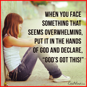 Put Every Little Thing in The Hands of God