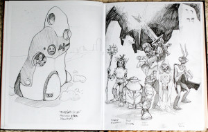 Doug TenNapel Sketchbook