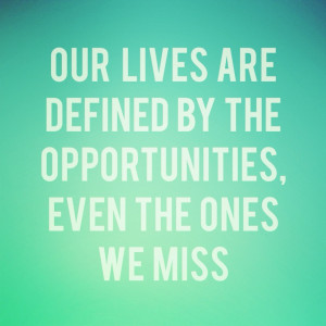 Every Day New Opportunity...