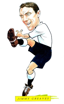 Jimmy Greaves Caricature Pictures