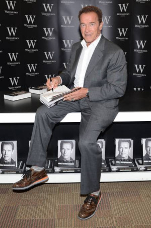 from watching Predator ! So we ain't got time to bleed read Arnold ...