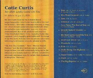 CATIE CURTIS My Shirt Looks Good On You RARE 14 Track Advance Promo CD