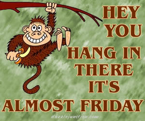 Hey you hang in there Its Almost Friday