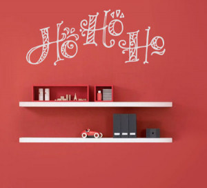 Ho Ho Ho Wall Decal