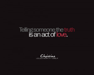love truth quote