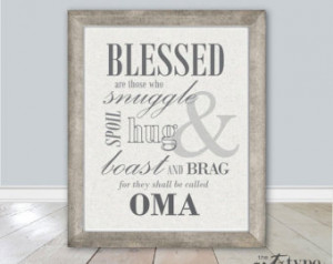 ... Printable, Blessed Are Those Who Snuggle and Hug, Grandmother Quotes