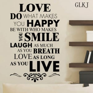 DIY-Happy-Live-Laugh-Love-Smile-Inspirational-Quote-Wall-Art-Vinyl ...