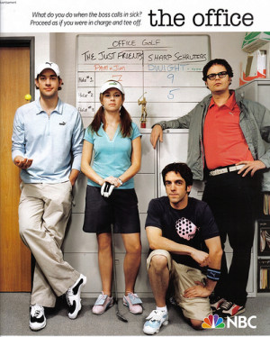 The Office Jim, Pam, Ryan & Dwight
