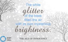quote from The Age of Innocence. #OmahaReads #Wharton More