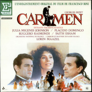Georges Bizet Carmen Excerpts FRA LP RECORD NUM75120