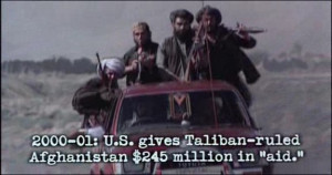 2000-01: U.S. gives Taliban-ruled Afghanistan $245 million in “aid ...