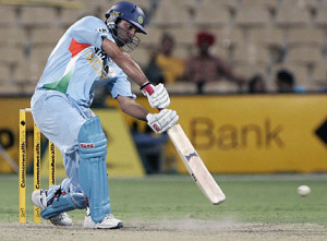 Yuvraj Singh Playing Shot