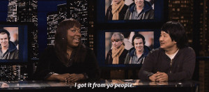 gif 1k LOL funny chelsea lately bobby lee loni love