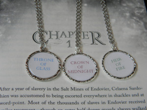 Throne of Glass book title Pendant Necklaceavailable here
