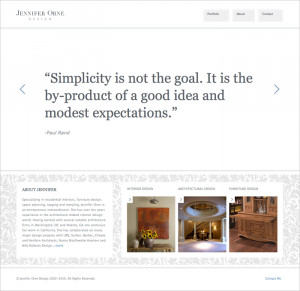 quotes from various designers and famous people speak to her design ...