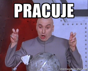 Dr. Evil Air Quotes - PRACUJE