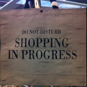 Do not disturb. Shopping in progress. #quotes #words