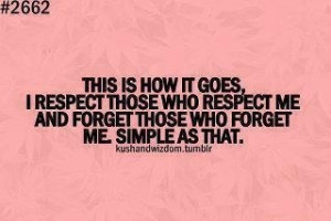 Respecting