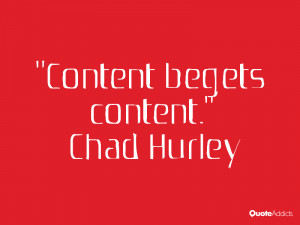 Content begets content Wallpaper 3