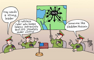 Political Cartoons On Isis
