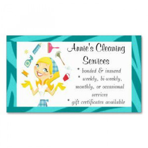 Cleaning Business Cards Card Templates And Designs