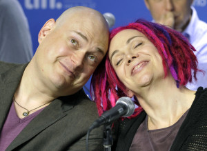 Directors Andy (L) and Lana Wachowski