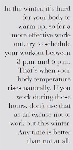 at the end of 45 minutes. You’ll also burn 550 to 600 calories