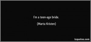 More Marta Kristen Quotes