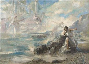 odysseus dreaming of ithaca ithaca 5 hours from patras is a small ...