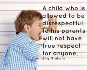 So true. Can't believe how some parents let their children talk to ...