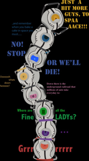 Portal 2 Space Personality Core -Image #380,943