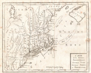 Original Colonies List Map