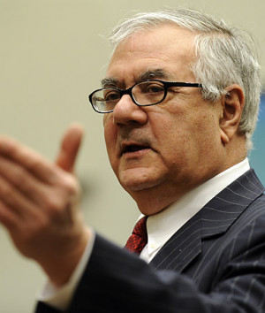 House Financial Services Committee Chairman Rep. Barney Frank