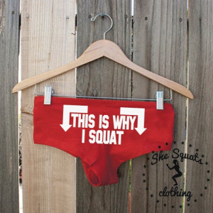 ... She Squats Underwear. Underwear. Squat. She Squats. Christmas Present