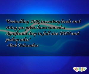 Dwindling 2005 inventory levels and rising gas