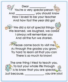 End of the Year Lessons, Ideas, Printables, Gifts For Students ...