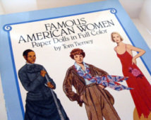 Famous American Women Paper Dolls - Tom Tierney, Pocahontas, Louisa ...