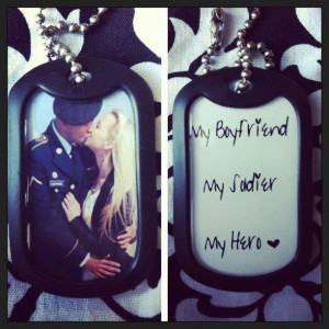 Custom Double Sided Photo Dog Tag-- Add a special quote or date. $13 ...