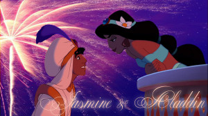 Disney Princess Aladdin and Jasmine