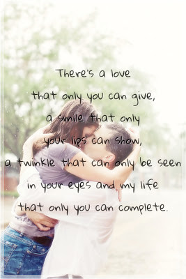 Quotes About Love: Inspirational Quotes About Love Hugging Couple ...