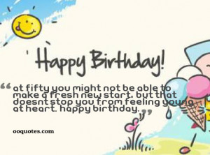 Funny Fifty Birthday Quotes
