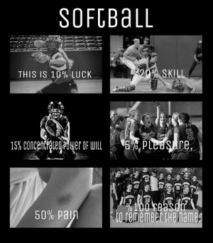 This is softball.