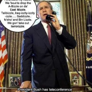 President Bush Has Teleconference