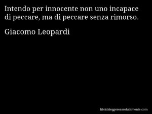 , Giacomo Leopardi, Di Giacomo, Con Aforismi, Postcard With, Leopardi ...