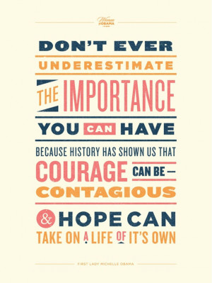 Courage Can Be Contagious!