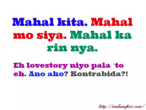 Sad Love Quotes , Simpleng Patama and More Love Quotes in Tagalog .