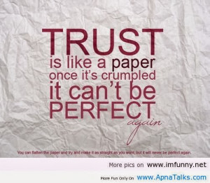 Familiar Trust Issues Quotes