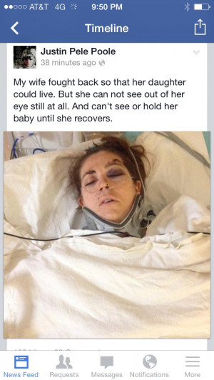 ... While Video-Chatting With Her Deployed Husband: Survives To Give Birth