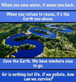 List of 'Save the Environment' Slogans